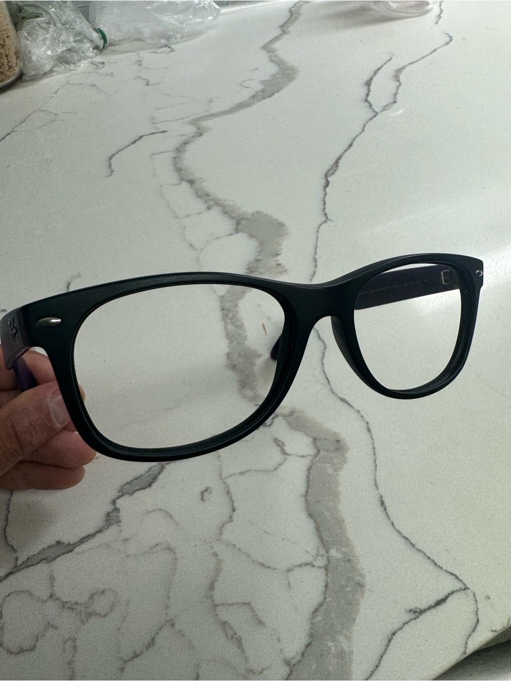 Classic Black Men's Eyeglass Frames - Unbranded